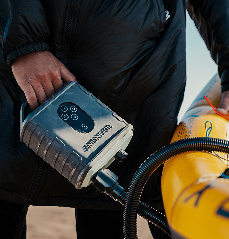 Ride Engine Air Box Electric Pump