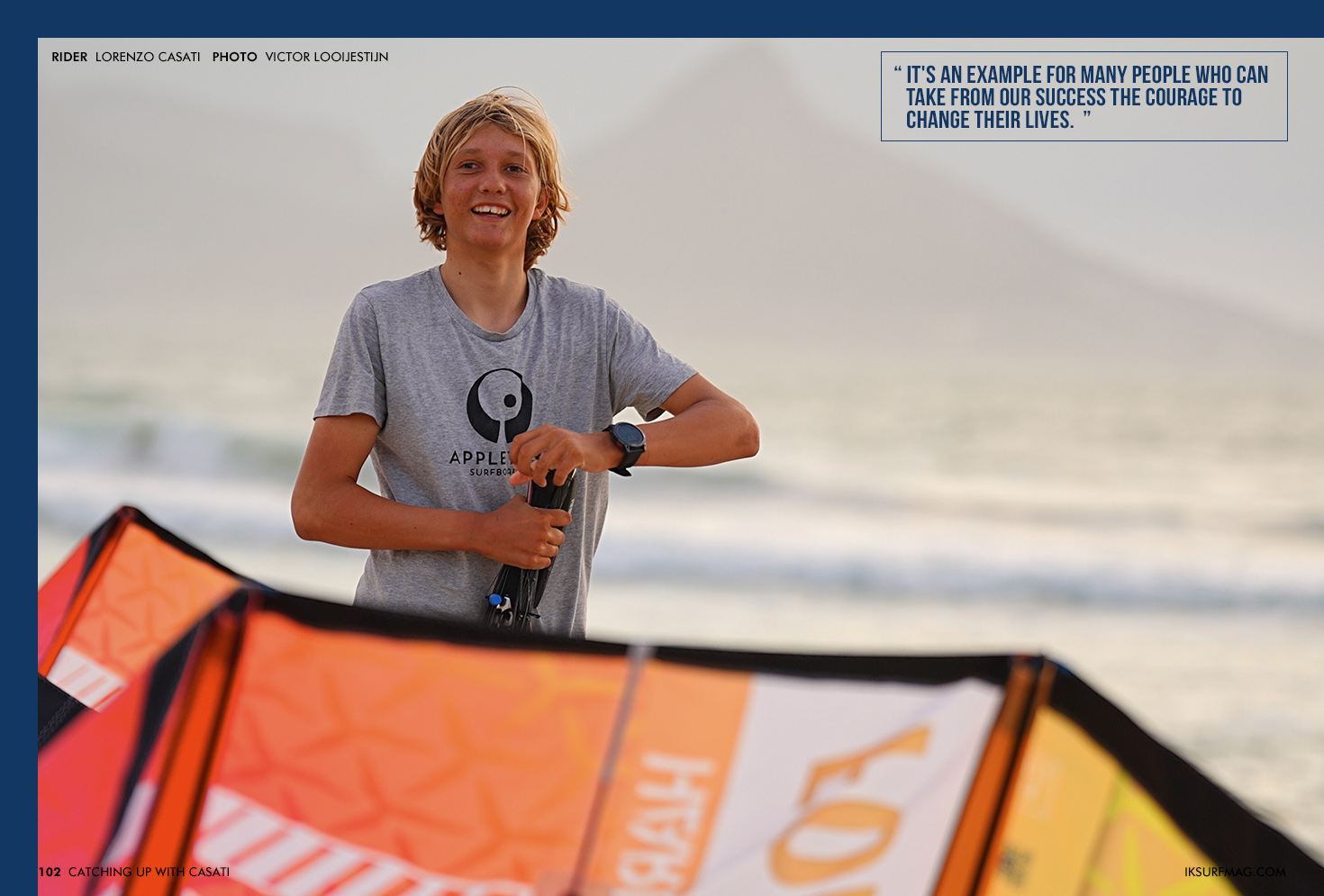 Catching Up With Casati | Articles » Issue 102 | Free Kitesurfing Magazine  Online | IKSURFMAG