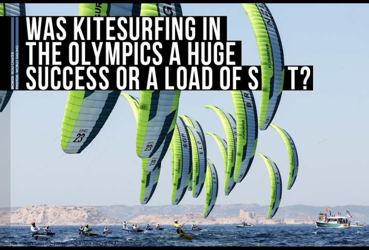 Was kitesurfing in the Olympics a huge success or a load of S**T?