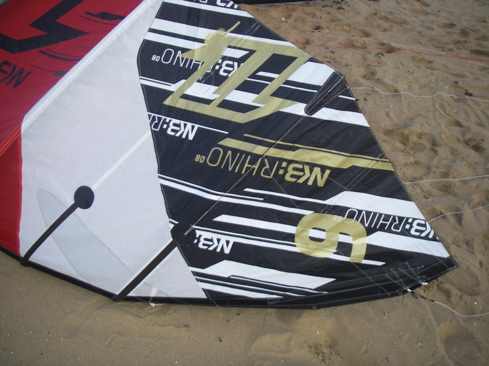 North Kiteboarding Rhino 9m 2008, Kitesurfing Reviews » Kites, Free  Kitesurfing Magazine Online