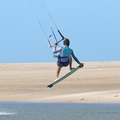 Grabbed Front to Blind Ole Kitesurfing Technique