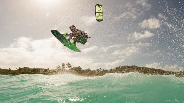 HD wallpaper: man on body of water while kite boarding, kite surfing, bali  | Wallpaper Flare